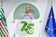 Prime Minister Giorgia Meloni at the 20th CISL Confederal Congress
