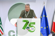 Prime Minister Giorgia Meloni at the 20th CISL Confederal Congress