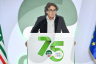 Prime Minister Giorgia Meloni at the 20th CISL Confederal Congress