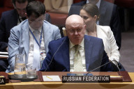  NY: Security Council Meeting On The Situation In The Middle East 