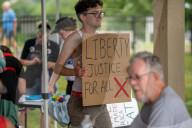 No Kings Good Trouble Protest In Cincinnati, Ohio