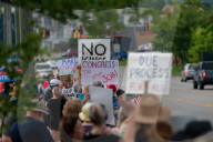 No Kings Good Trouble Protest In Cincinnati, Ohio