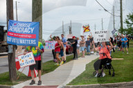 No Kings Good Trouble Protest In Cincinnati, Ohio