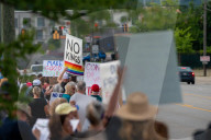 No Kings Good Trouble Protest In Cincinnati, Ohio
