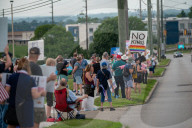 No Kings Good Trouble Protest In Cincinnati, Ohio