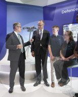 Prime Minister Keir Starmer and Friedrich Merz visit Airbus