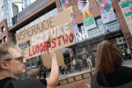 Protest In Front Of The New Horizons Cinema In Wroclaw