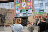 Protest In Front Of The New Horizons Cinema In Wroclaw