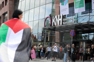 Protest In Front Of The New Horizons Cinema In Wroclaw