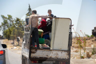 Displacement Of Bedouin Families From Suwayda To Daraa In Search Of Safety