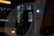 Call for release of Epstein files projected onto building near White House
