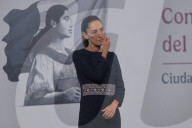 Mexico’s President Claudia Sheinbaum Holds Briefing