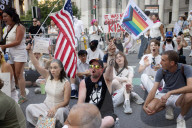 Thousands Demonstrate At "Good Trouble" Protest In NYC 