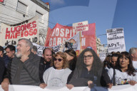 March In Defense Of Garrahan Hospital And Argentine Public Health.
