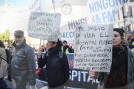 March In Defense Of Garrahan Hospital And Argentine Public Health.