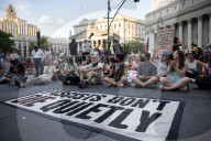 Thousands Demonstrate At "Good Trouble" Protest In NYC 