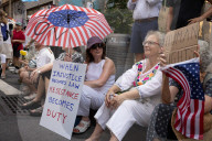 Thousands Demonstrate At "Good Trouble" Protest In NYC 