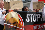 Anti Immigration Protest In Wadowice, Poland