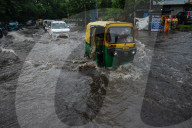 Heavy Rain Caused Waterlogging In Kolkata. 