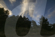 Starry Sky In Auvergne, France