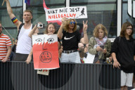"Refugees Welcome" Counterdemonstration In Warsaw.