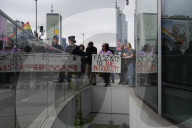 "Refugees Welcome" Counterdemonstration In Warsaw.