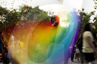 Pride Day Demonstration In Barcelona, Spain.