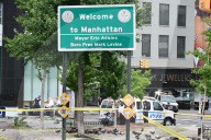 Two People Were Killed When An Out-of-control Car With Stolen License Plates Vaulted Onto A Bustling Chinatown Sidewalk Saturday Morning At Canal Street And Bowery Street