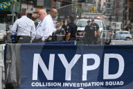 Two People Were Killed When An Out-of-control Car With Stolen License Plates Vaulted Onto A Bustling Chinatown Sidewalk Saturday Morning At Canal Street And Bowery Street