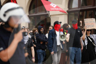 Stop Immigration Picket In Krakow