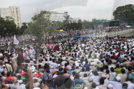 Political Rally In Bangladesh.