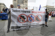 Far-Right Rally Against Immigration In Warsaw.