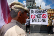 Anti Immigration Protest In Krakow, Poland
