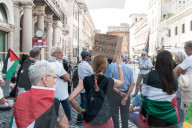 Rally In Solidarity With Francesca Albanese In Rome