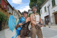 Unicorn Festival in Vinci, Italy