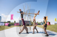 Milton Keynes International Festival launch, Milton Keynes, Great Britain 
18th July 2025