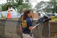 Off Duty Border Patrol Agent Wounded In A Shooting At Fort Washington Park Near The George Washington Bridge In New York City