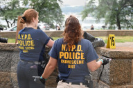 Off Duty Border Patrol Agent Wounded In A Shooting At Fort Washington Park Near The George Washington Bridge In New York City