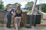 Off Duty Border Patrol Agent Wounded In A Shooting At Fort Washington Park Near The George Washington Bridge In New York City