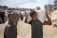 Aftermath of Israeli Strike In Gaza