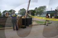 Off Duty Border Patrol Agent Wounded In A Shooting At Fort Washington Park Near The George Washington Bridge In New York City