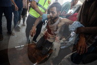 Aftermath of Israeli Strike In Gaza