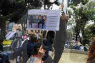 Protest Against The Removal Of Statues Of Cuban Revolutionary Leaders