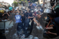 Food Distribution In Gaza, Palestine