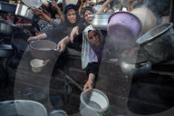 Food Distribution In Gaza, Palestine