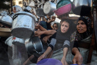 Food Distribution In Gaza, Palestine
