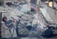 Food Distribution In Gaza, Palestine