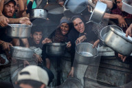 Food Distribution In Gaza, Palestine