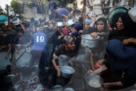 Food Distribution In Gaza, Palestine