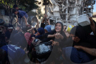 Food Distribution In Gaza, Palestine